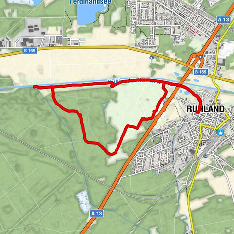 Ruhlander Heide- Binnengraben -Schwarze Elster