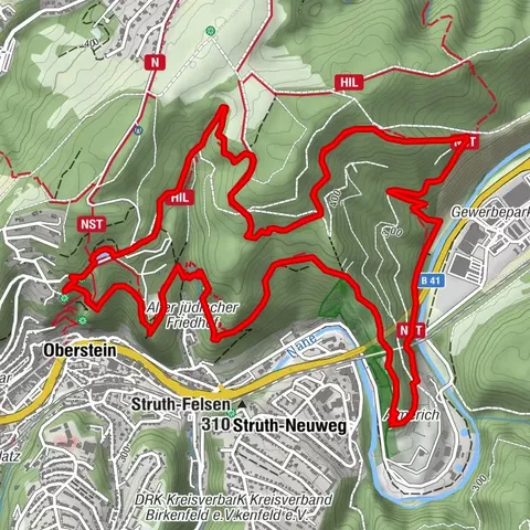 Dream loop "Nahe Rock Trail"