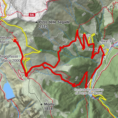 Via Priula da Mezzoldo a Ca’ San Marco