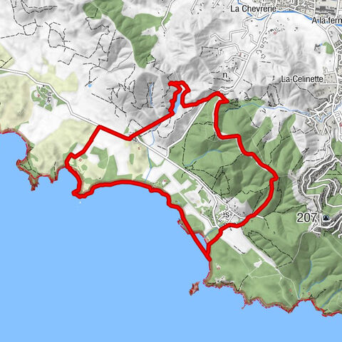 Pas de la griotte - bregancon et retour