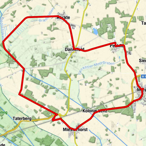 Bibertour - cycling in the Drömling