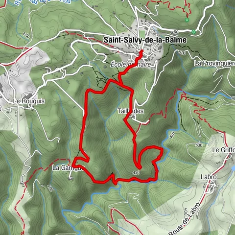 Hiking in the Chaos de la Balme