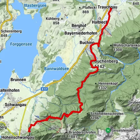 The Legacy of the Whetstone Makers - Section Schwangau - Trauchgau