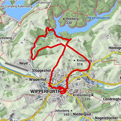 Heimatweg bergische Steptour nr 3
