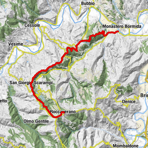 Tour of the 5 towers in the Langa astigiana: Stage 2 Monastero Bormida - Roccaverano