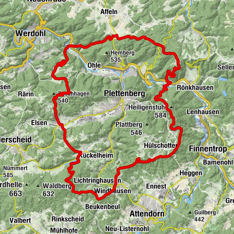 P-Weg - Der Plettenberger Rundwanderweg