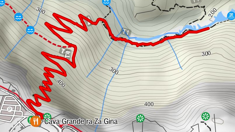 Zu den Seen der Cava Grande del Cassibile
