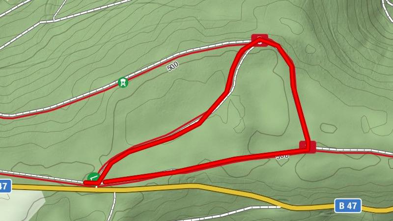 Rundwege des Naturparks Nr. 2 - Span-Weg