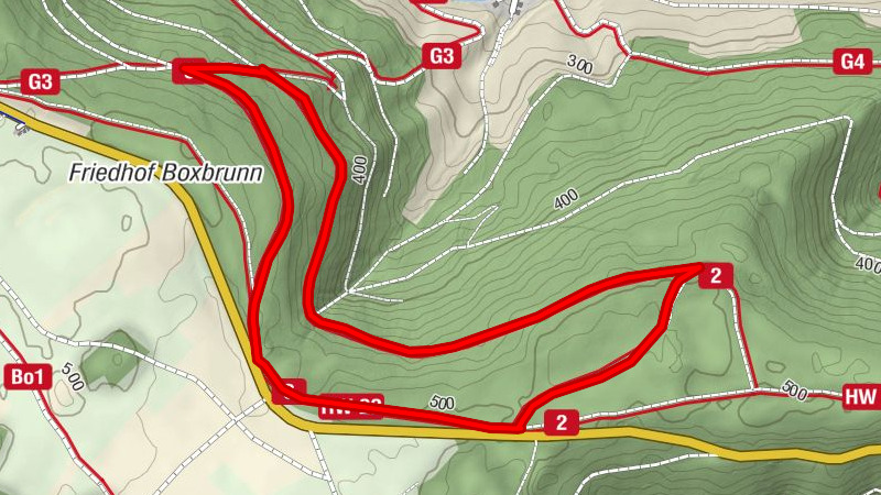 Rundwege des Naturparks Nr. 3 - Orgelschlag-Weg