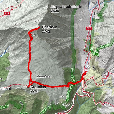 Figerhorn, 2743m, Lucknerhaus