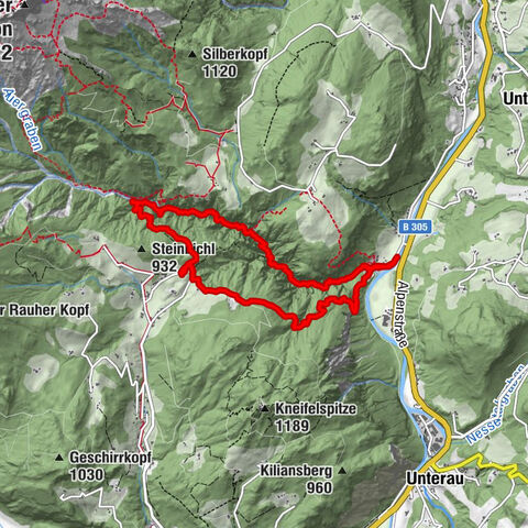 Almbachklamm zum Gasthof Dürrlehen