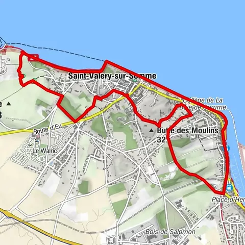 Walk in Saint-Valery-sur-Somme