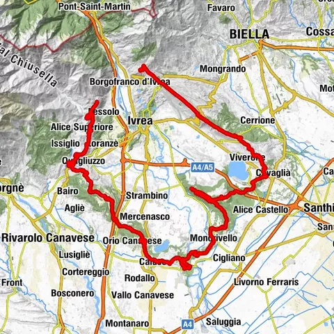 Alta Via dell'Anfiteatro Morenico di Ivrea - AMI
