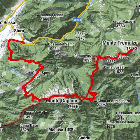 Ledro Alps Trek Alpiedi - Leg 1: from Storo to Tremalzo
