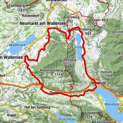 Mondsee: Um den Kolomannsberg