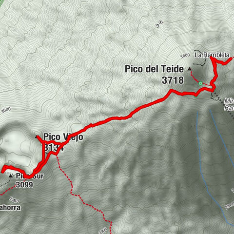Teide Höhenwanderung zum Pico Viejo