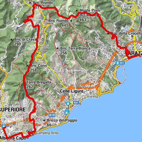 Leg 16  from Varazze to Albisola