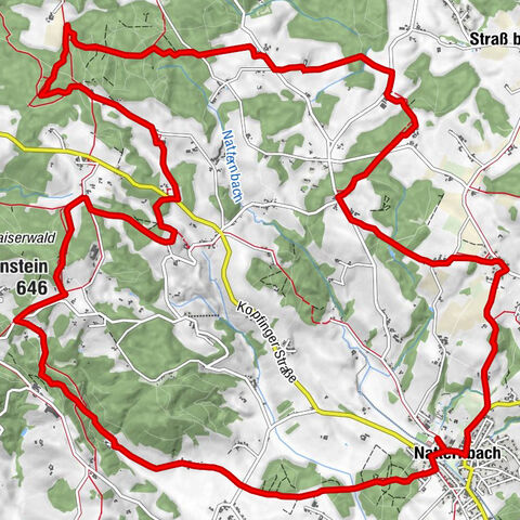 Natternbach: Jungfraustein-Runde