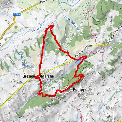 The Gimond dam - Monts du Lyonnais - Grézieu-le-Marché