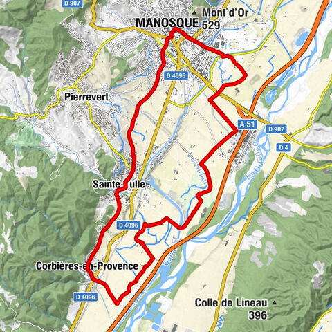 Route No. 19 - Manosque