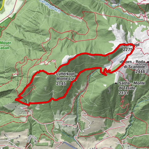 Mountain hike to Mountain „Lutterkopf and Durakopf (2145/2275m)“
