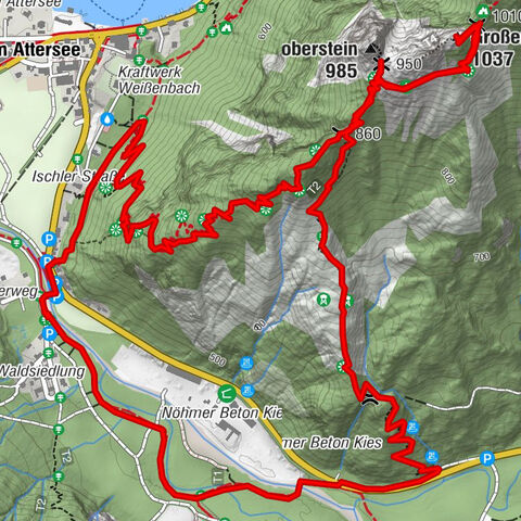 Schoberstein von der Sonnenseite