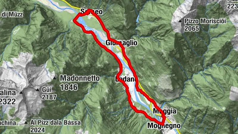 Valle Maggia: Someo-Lodano-Maggia-Someo