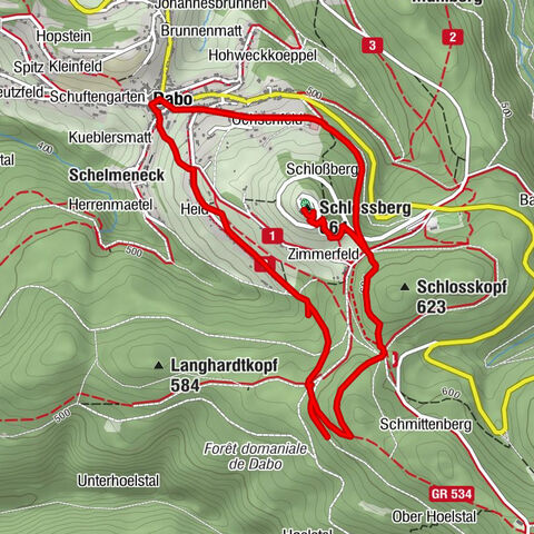 The Rock of the Pays de Dabo
