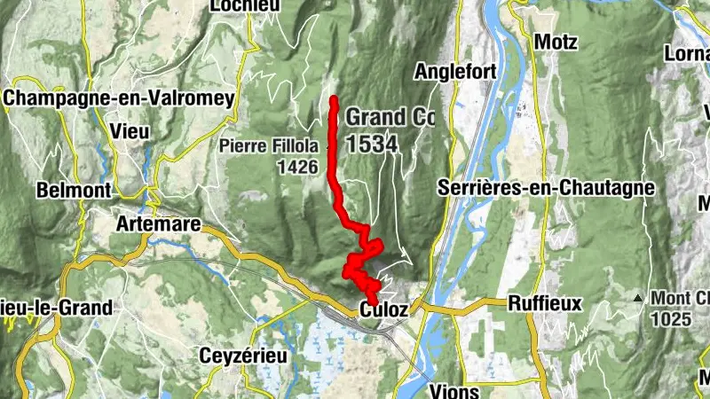 Hike: Grand Colombier from Culoz