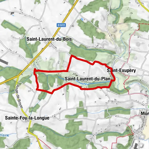 Saint-Laurent-du-Plan grande boucle