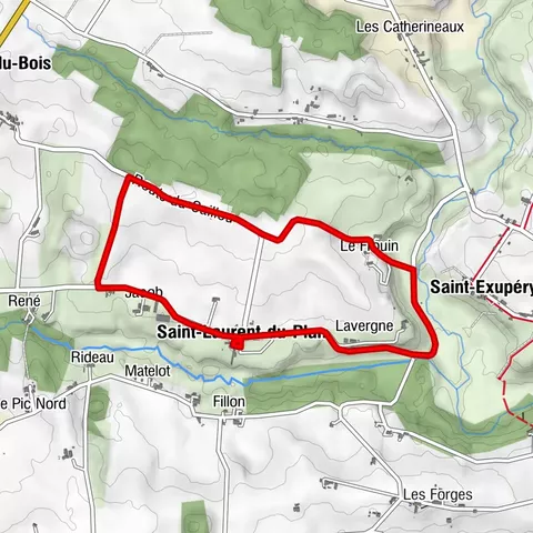 Saint-Laurent-du-Plan boucle nord