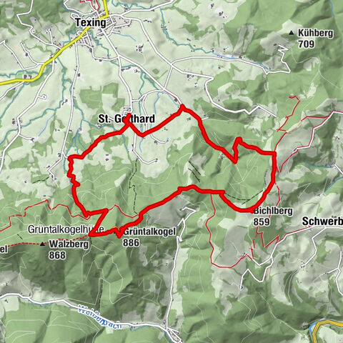 ST.GOTTHARD Bertlsteig Grüntalkogel Bichlberg Höllgraben 20220326