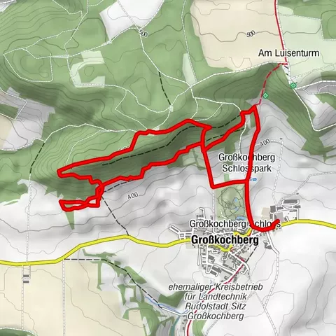 Circular hike - "Blossom Magic" Großkochberg Saale-Ilmplatte - Großkochberg