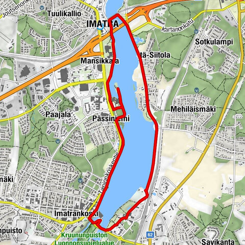 Vuoksi nature and cultural route, Imatra