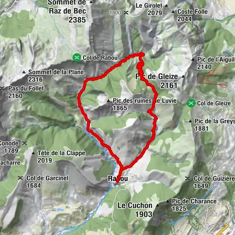 De Chaudun aux sources du Petit Buëch