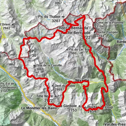GR® 57 Tour de la Haute-Clarée