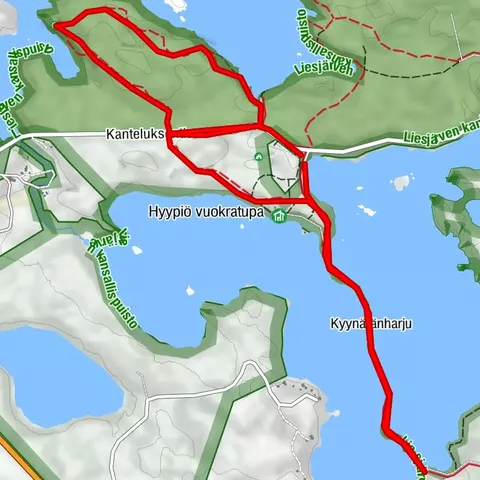 Hyypiö route, Tammela