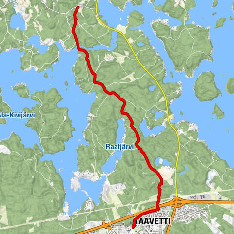 Huopaisenvirta Hiking Trail, Luumäki