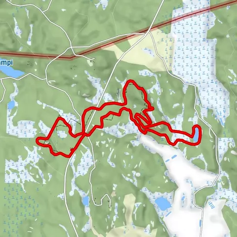 Hukkavuori nature trail, Ruokolahti