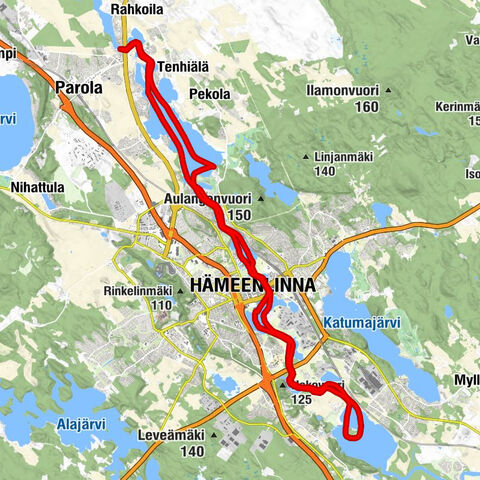Vanajavesi water nature trail