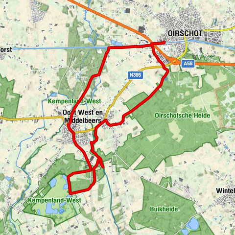 Wandeling Oirschot middelbeers