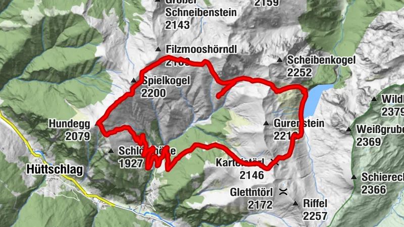 Hüttschlag: 2-day hike over Hundegg to the Tappenkarsee