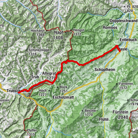 Trubschachen-Hasle / Trubschachen, Schweiz