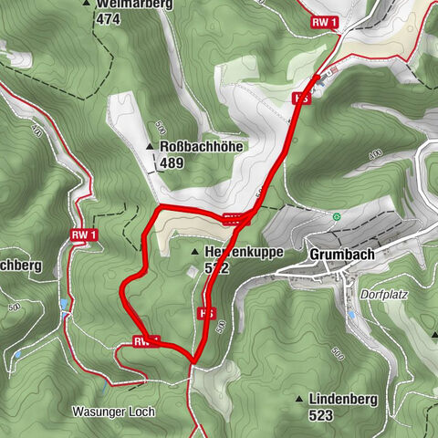 Circular Route - Around the Herrenkuppe - Schmalkalden - Thuringian Forest