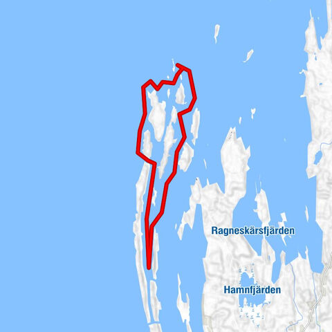 Skaftung's archipelago's northwestern areas