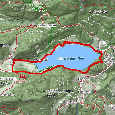 Wanderung um den Hintersteinersee