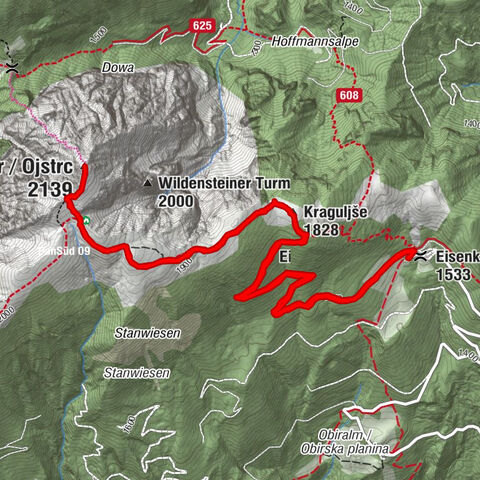 Eisenkappler Hütte - Hochobir