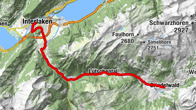 Tour Interlaken-Grindelwald