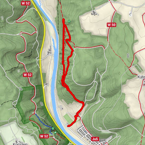 Engelsfelsen von Pielenhofen aus
