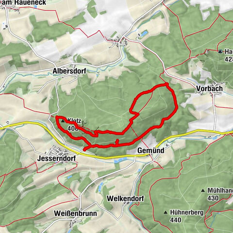 Jesserndorf Rundkurs Ruheweg